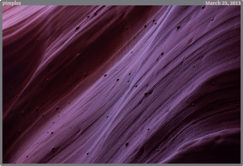 pimples, taken 2013-03-25 || Canon Canon EOS REBEL T2i | 50mm | 1/2s @ f/7.1