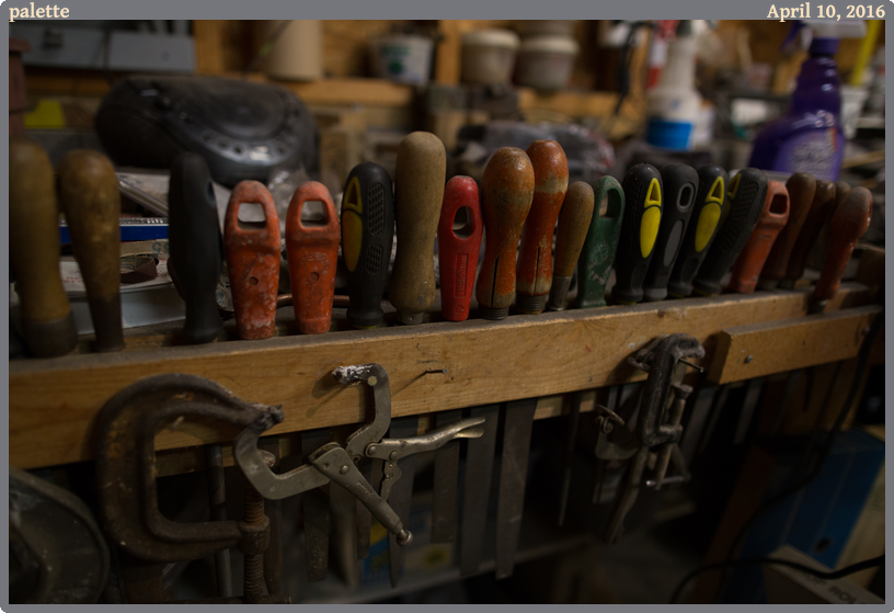 palette, taken 2016-04-10 || Canon Canon EOS 6D | 24mm | 1/320s @ f/2.2