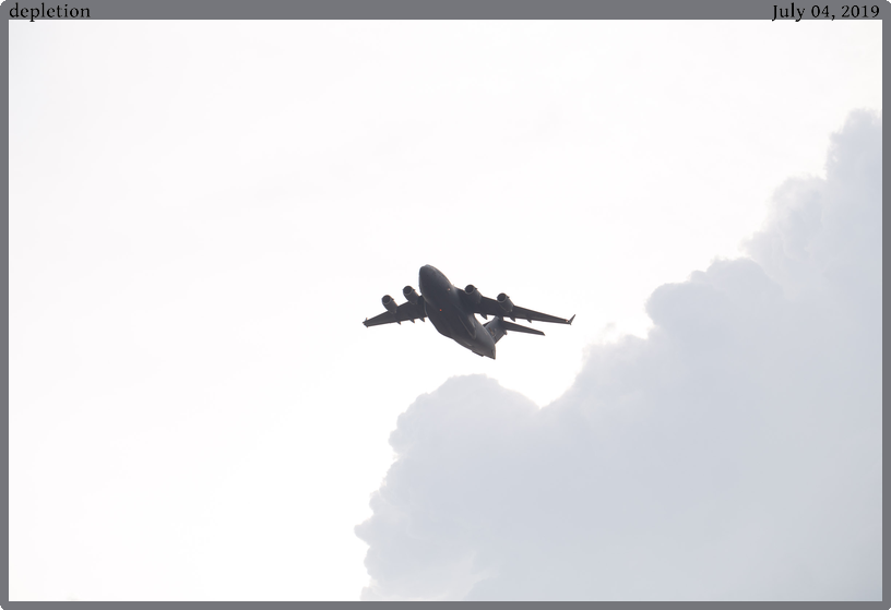 depletion, taken 2019-07-04 || Canon Canon EOS 6D | 100mm | 1/800s @ f/5