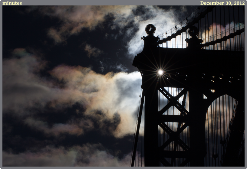 minutes, taken 2012-12-30 || Canon Canon EOS REBEL T2i | 100mm | 1/1600s @ f/29