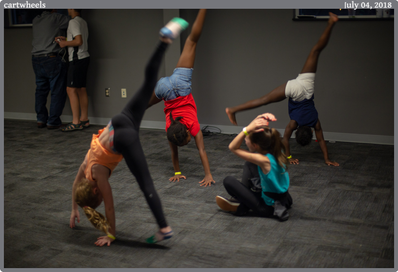 cartwheels, taken 2018-07-04 || Canon Canon EOS 6D | 50mm | 1/160s @ f/1.4