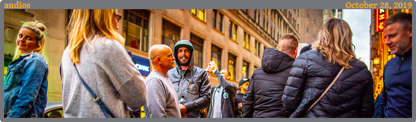 audios, taken 2019-10-28 || Canon Canon EOS 6D | 24mm | 1/250s @ f/1.4