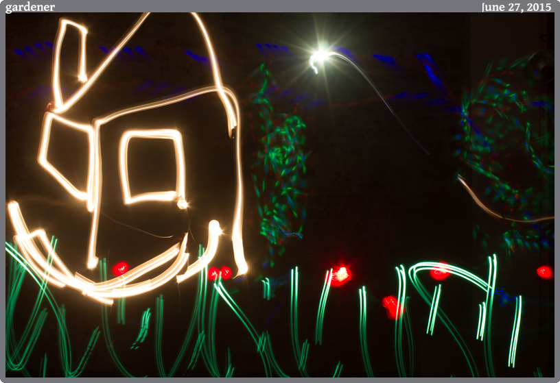 gardener, taken 2015-06-27 || Canon Canon EOS REBEL T2i | 32mm | 25s @ f/11