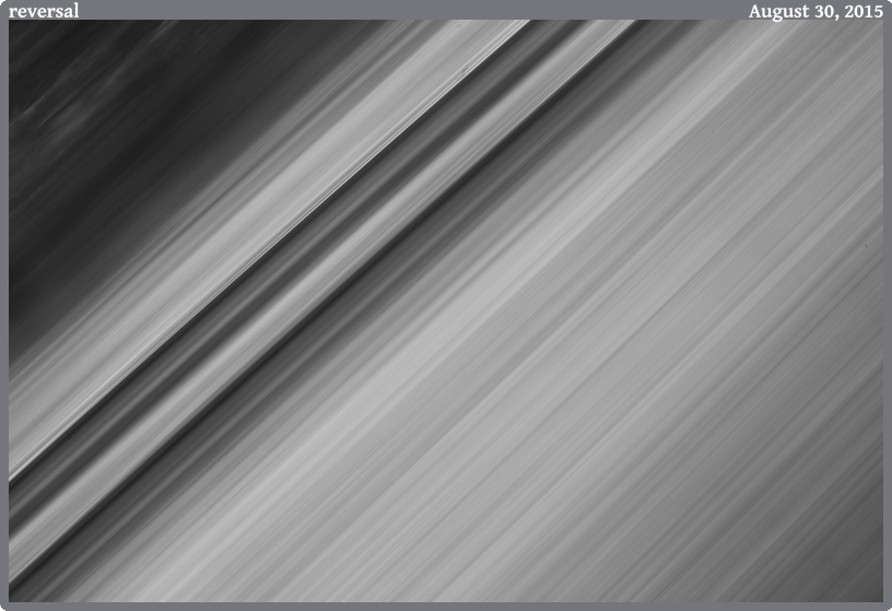reversal, taken 2015-08-30 || None None | None | None @ None