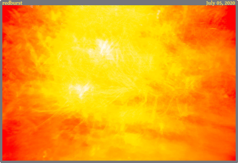 redburst, taken 2020-07-05 || Canon Canon EOS 6D | 24mm | 30s @ f/1.4