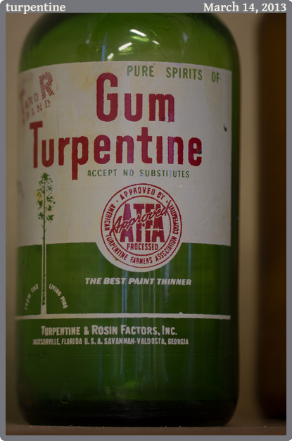 turpentine, taken 2013-03-14 || Canon Canon EOS REBEL T2i | 100mm | 1/25s @ f/2.8