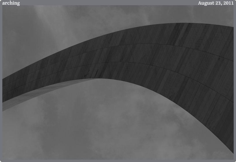 arching, taken 2011-08-23 || Canon Canon EOS REBEL T2i | 100mm | 1/250s @ f/4