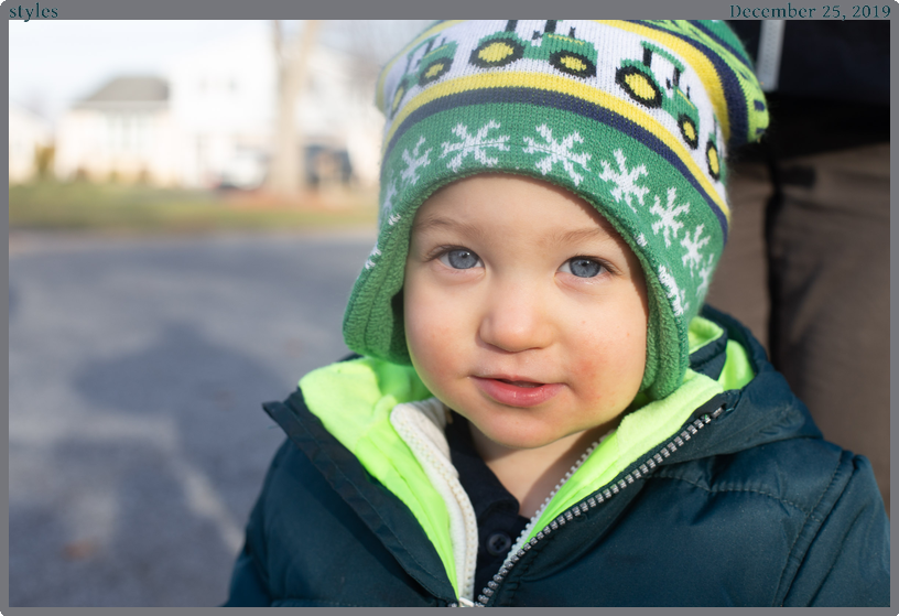 styles, taken 2019-12-25 || Canon Canon EOS 6D | 50mm | 1/320s @ f/5.6