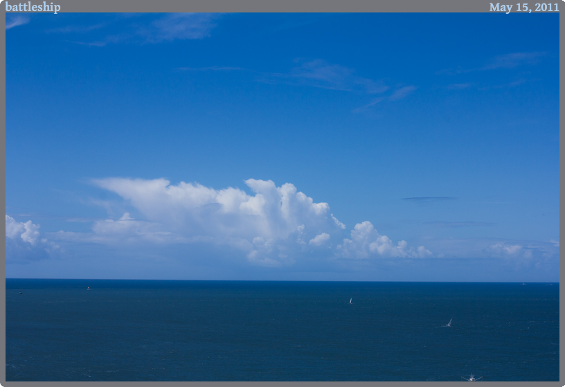 battleship, taken 2011-05-15 || Canon Canon EOS REBEL T2i | 50mm | 1/250s @ f/13