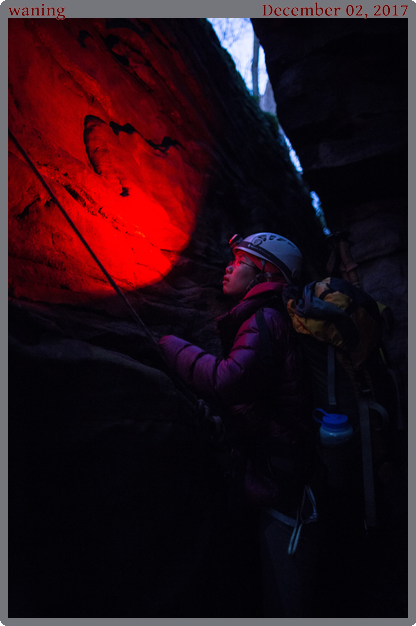 waning, taken 2017-12-02 || Canon Canon EOS 6D | 24mm | 1/25s @ f/1.4