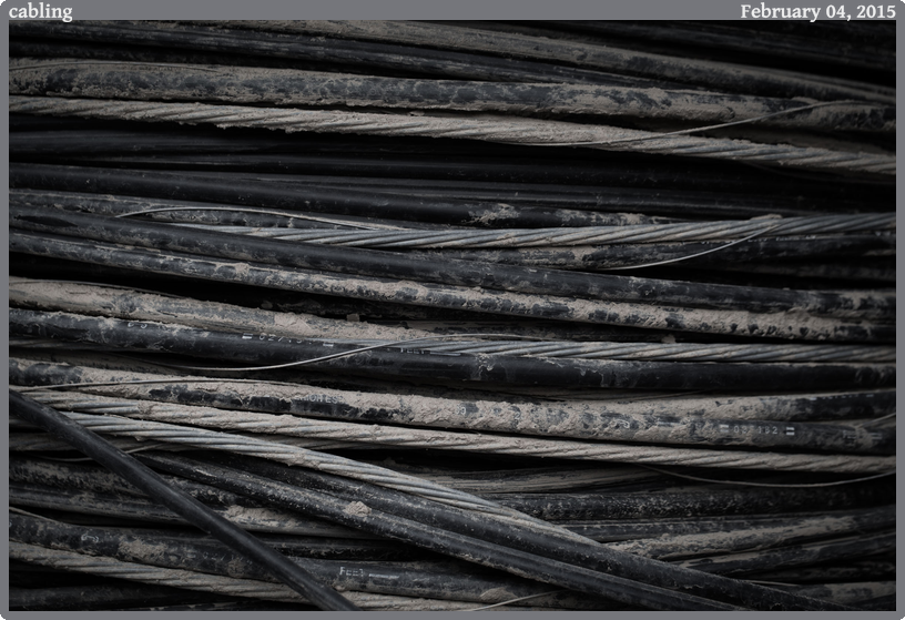 cabling, taken 2015-02-04 || Canon Canon EOS 6D | 100mm | 1/320s @ f/4